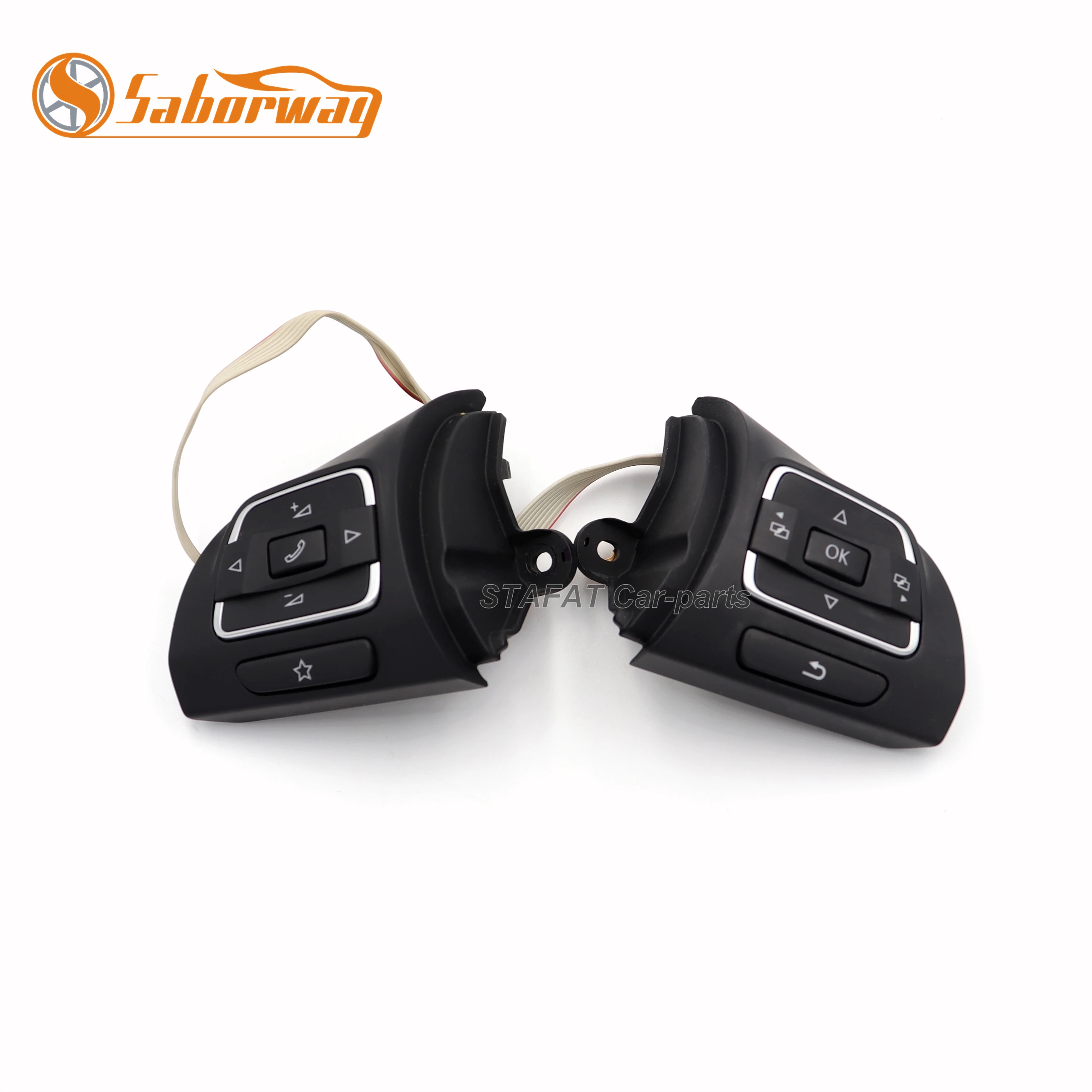 Saborway руль многофункциональный переключатель управления и модуль для Golf EOS Tiguan Touran 5C0959537A 5C0959538B