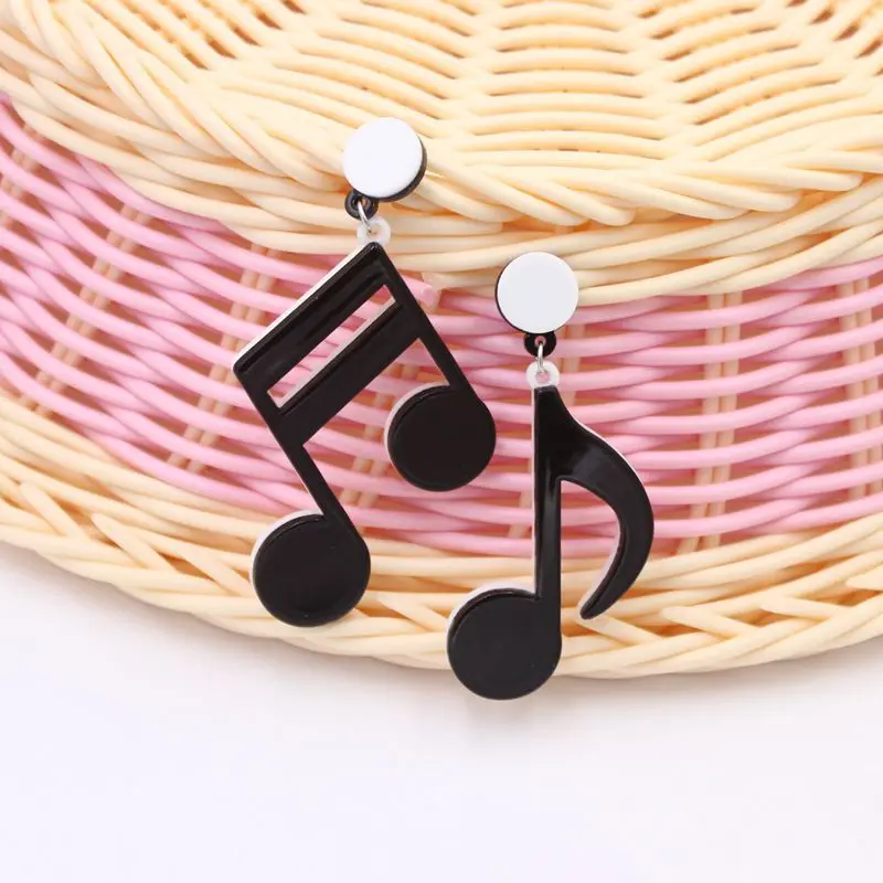 Маленькие музыкальные стандартное оборудование изысканные серьги с