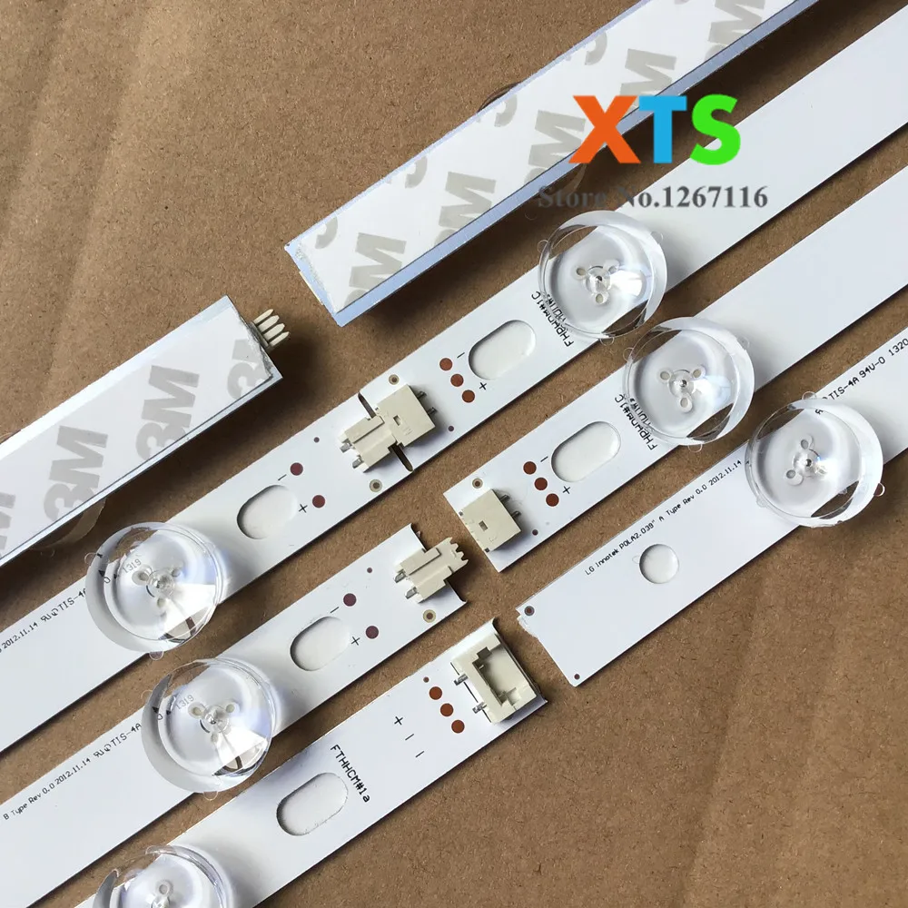 400 шт. светодиодный подсветка полосы для LG 39 "ТВ 39LN5100 POLA2.0 39LN5300 39LA620S пола 2 0 39LN5400