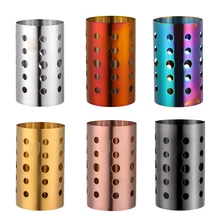 Stainless Steel Kitchen Storage Box Chopsticks Tube Drain Rack Spoon Bucket Knife Fork Holder Racks Kitchen Utensil Tools Holder