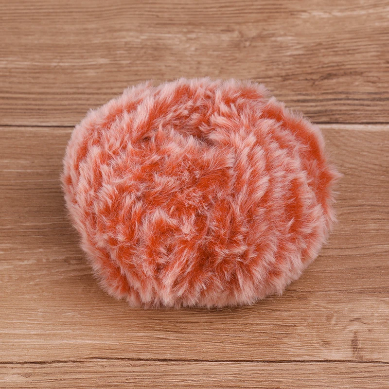 1000 г/лот 50 г/шар теплая пряжа из искусственного меха норки мягкая длинная