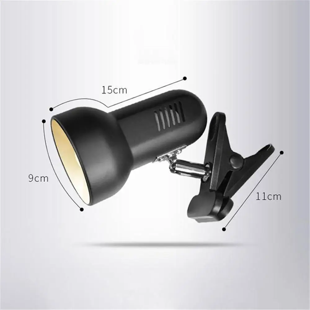 Черная и белая настольная лампа E27 для спальни держатель настольной лампы сделай