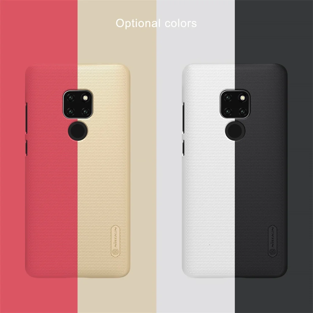 Huawei Коврики 20 х чехол huawei Коврики 20 Pro чехол матовый чехол NILLKIN для huawei Коврики 20 жесткий Пластик задняя крышка с подарко