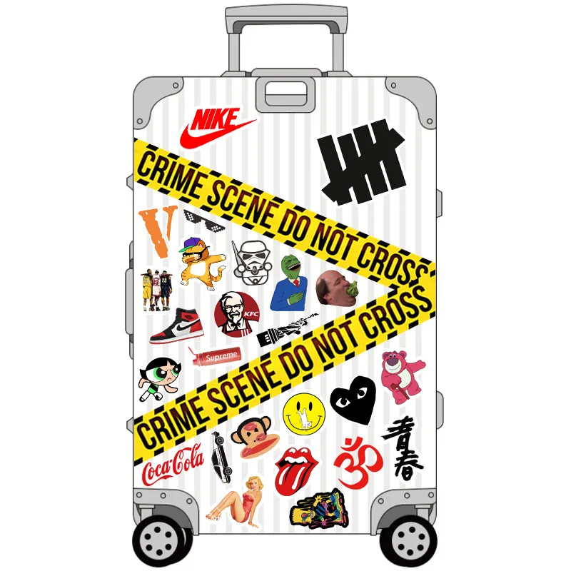 53 шт. водонепроницаемые виниловые наклейки для багажа | Игрушки и хобби