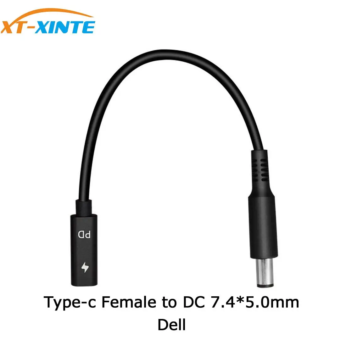 XT-XINTE USB 3 1 Тип C USB-C женский переменного тока в постоянный 7 4x5 0 мм с контактный