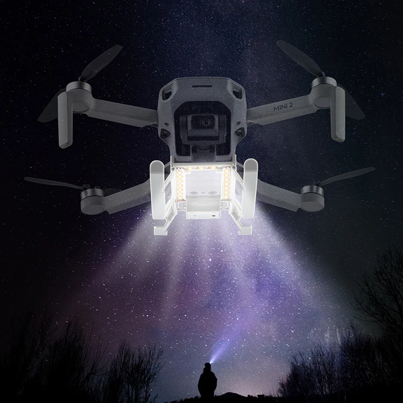 

For DJI Mavic Mini 2 / mavic Mini light-emitting landing gear, heightening leg, anti falling and buffering trai