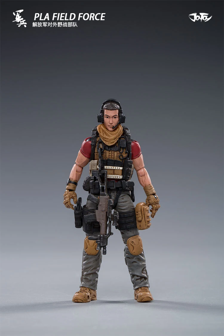 

JOYTOY 81911052 1/18 Full Set Figure Soldier PLA field force Figure Doll Toys