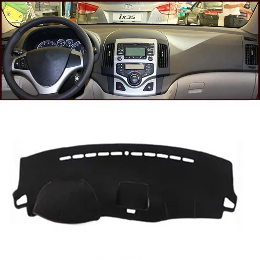 

Sinjayer Car Dashboard Cover Dashmat Pad Inner Auto Carpet Sun Shade Dash Board Cover Fit For HYUNDAI I30 2010 2011 2012 13-2017