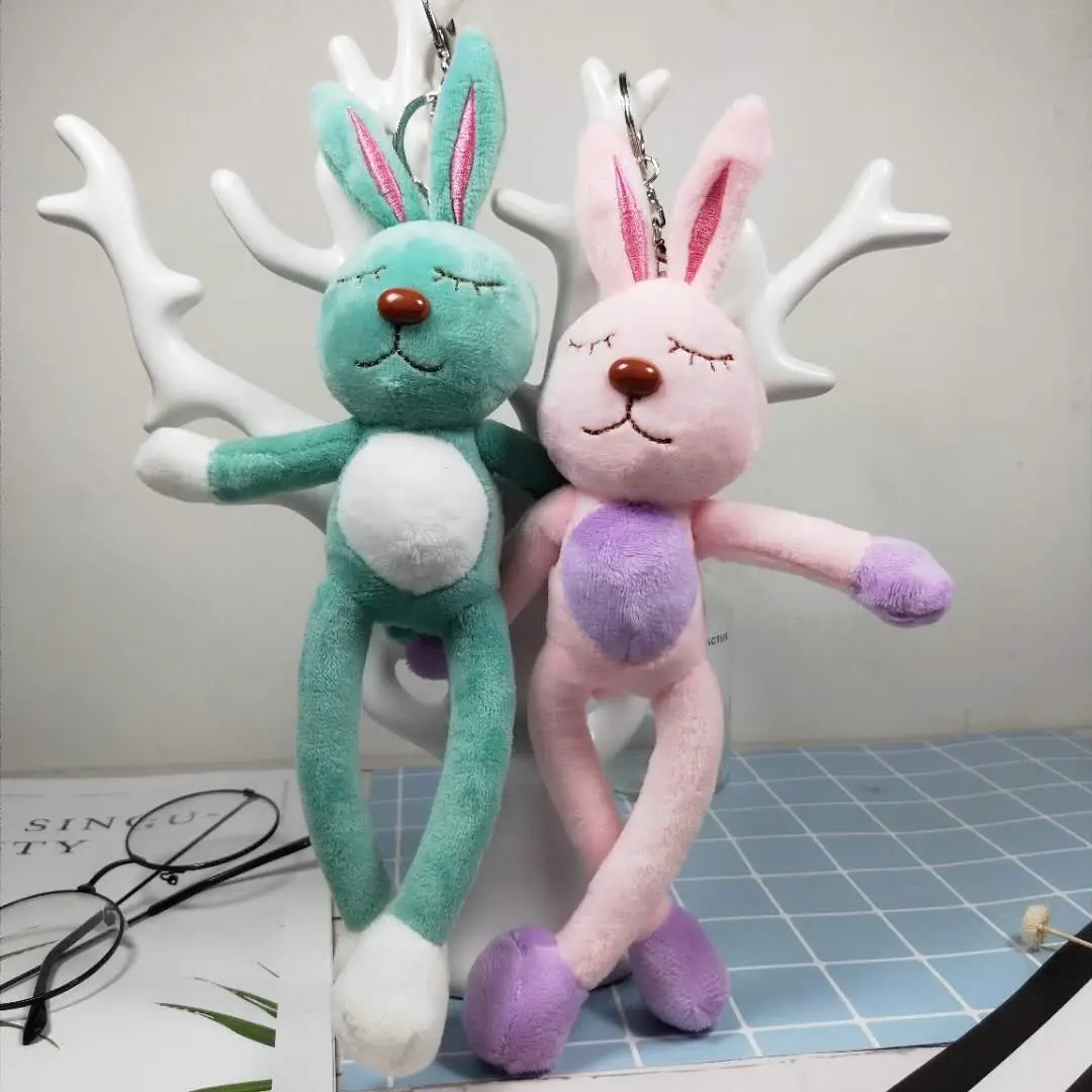 25 см мультяшная Милая Спящая красавица Кролик Подвеска плюшевая кукла с длинными
