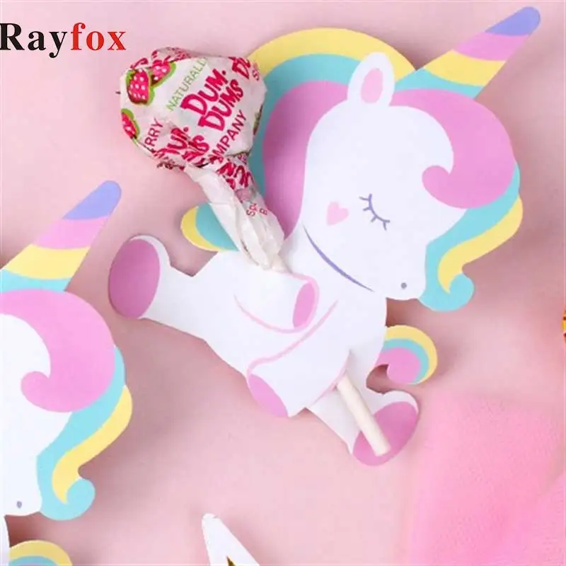 50 шт./пакет Детские Мультяшные пластиковые леденцы декоративные карты милые