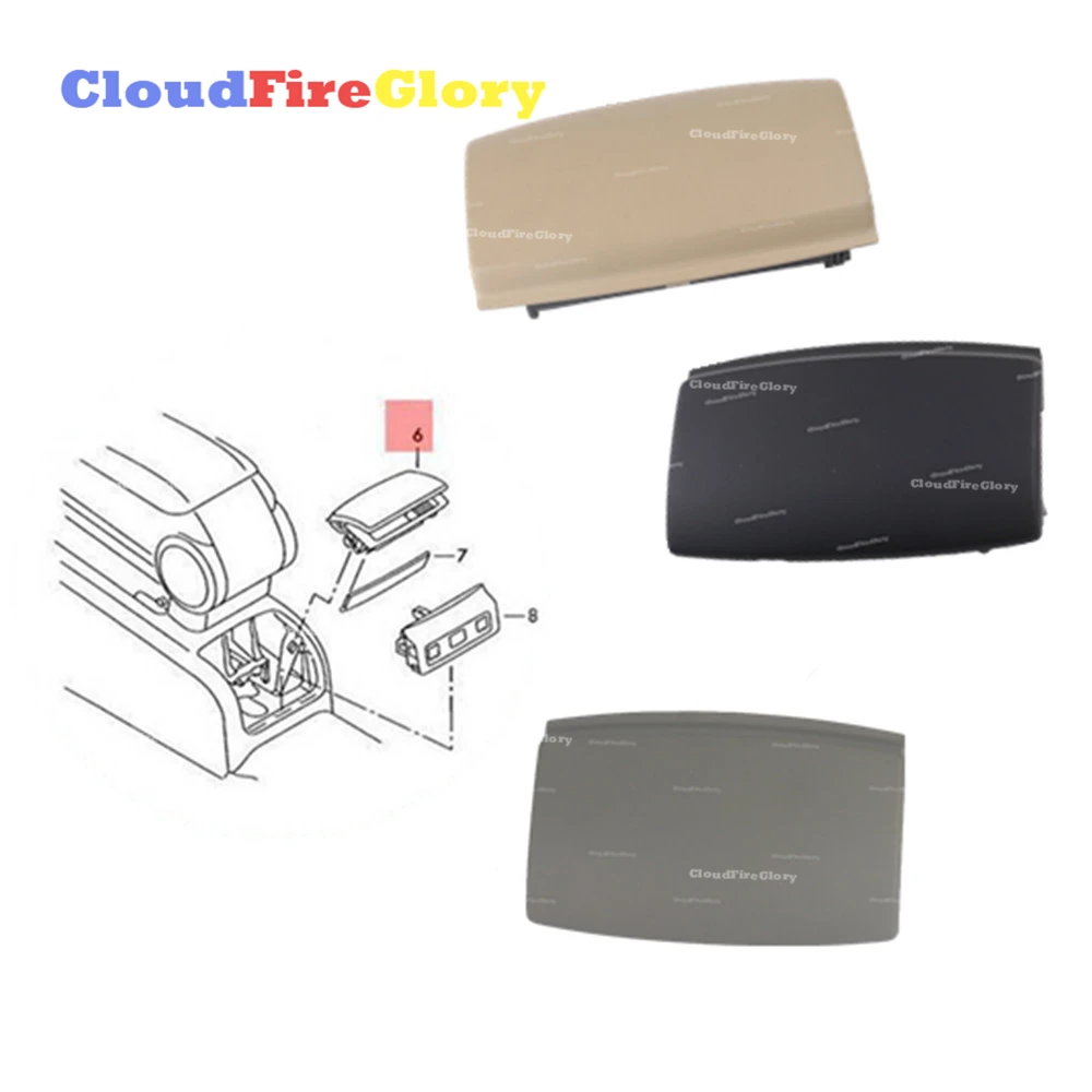 Для Audi A4 B6 B7 S4 Quattro 2001-2008 SEAT EXEO 2009- пепельница для заднего ряда пепельница банка для табака крышка Кепки 8E0857961M 8E0 857 961 м