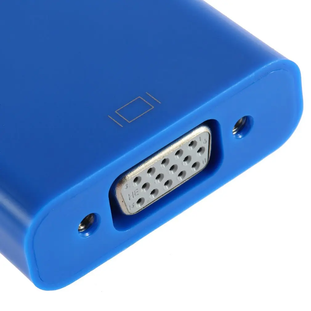 USB 3 0 к VGA Мульти-дисплей адаптер конвертер внешняя видеокарта с диском драйвера