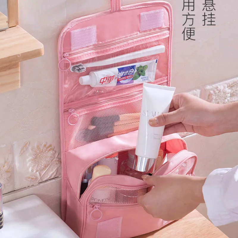 Портативная сумка для хранения большой косметический Органайзер слайдер на