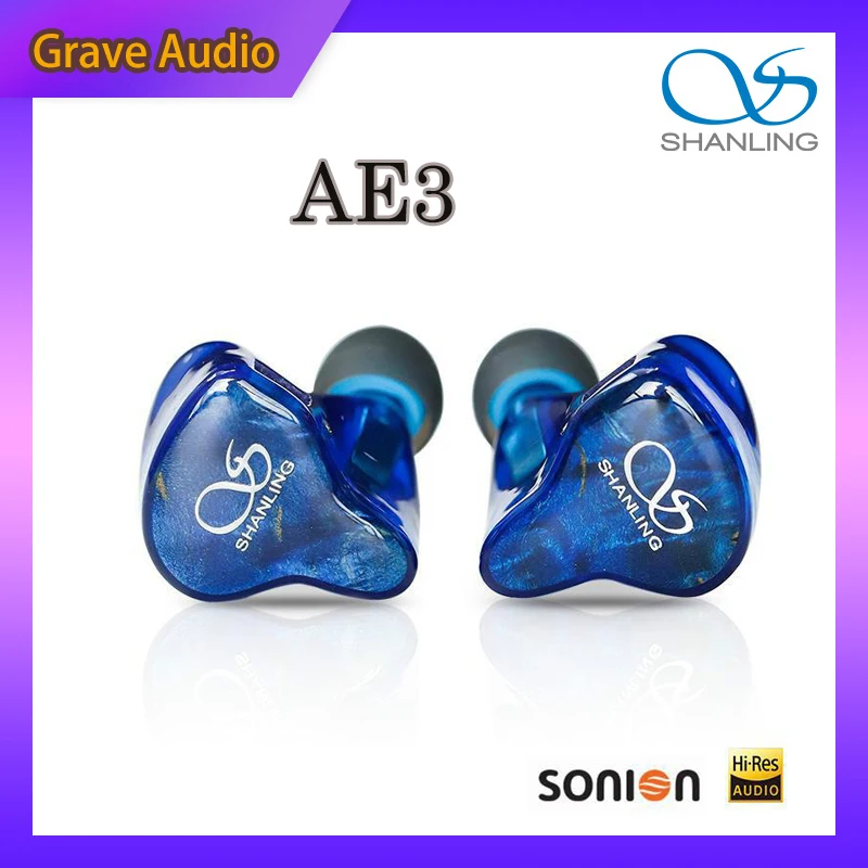 Shanling AE3 3BA Sonion 2354 38D2XJ сбалансированные арматурные Hifi музыкальные Аудиофильные