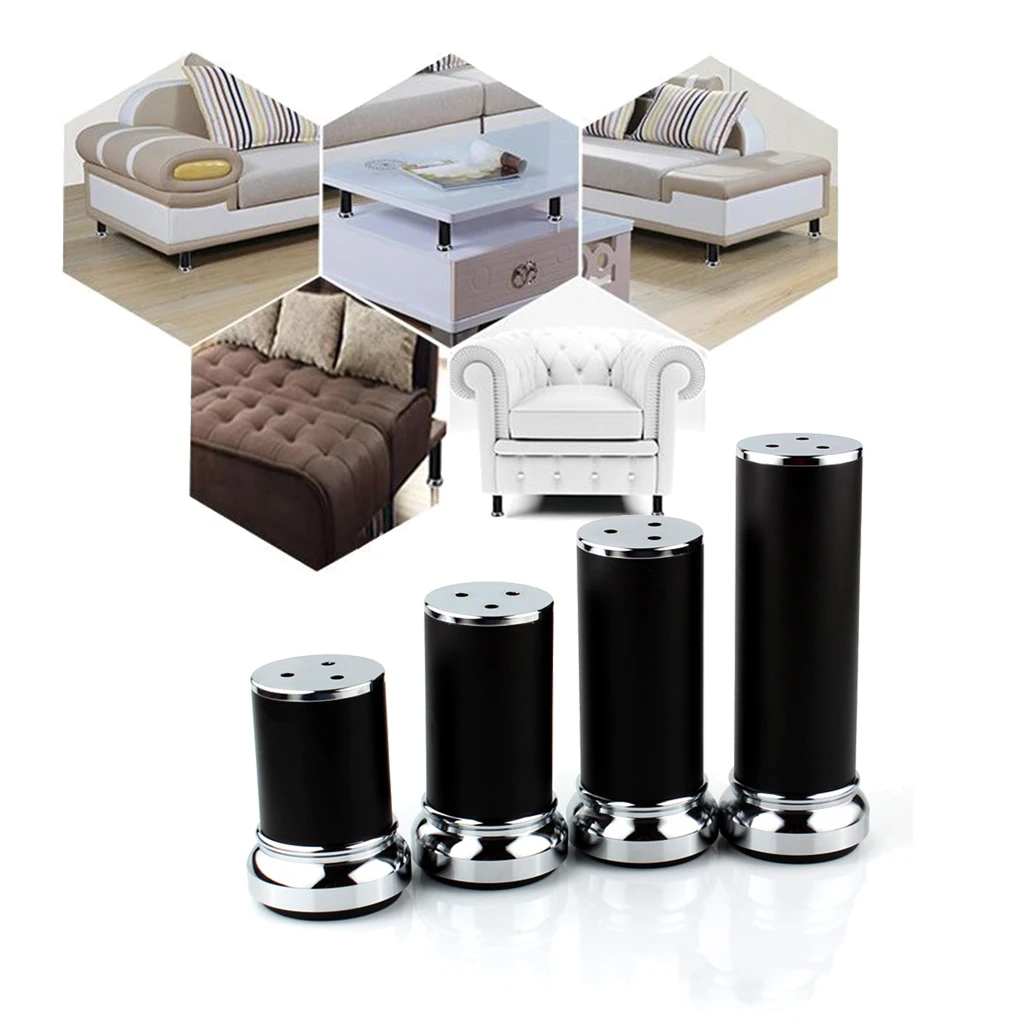 Ножны для мебели из алюминиевого сплава шкафы диванов и столов ножки стульев с