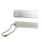 Точилка для рыболовных крючков, портативный алмазный камень, инструмент для заточки рыболовных крючков, точильный камень для ножей, брелок для уличных рыболовных снастей N58B