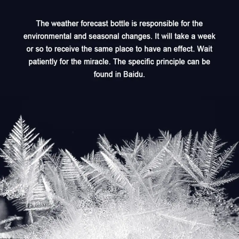 Cloud Weather Forecast Bottle for Birthday Barometer Gift Home Decoration Summer Winter Sunny Station Desktop Ornament | Дом и сад