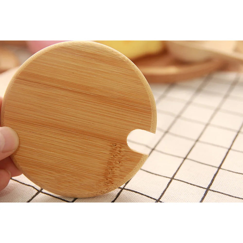 3 шт Деревянные крышки деревянная кружка крышка стеклянная банка чашка для