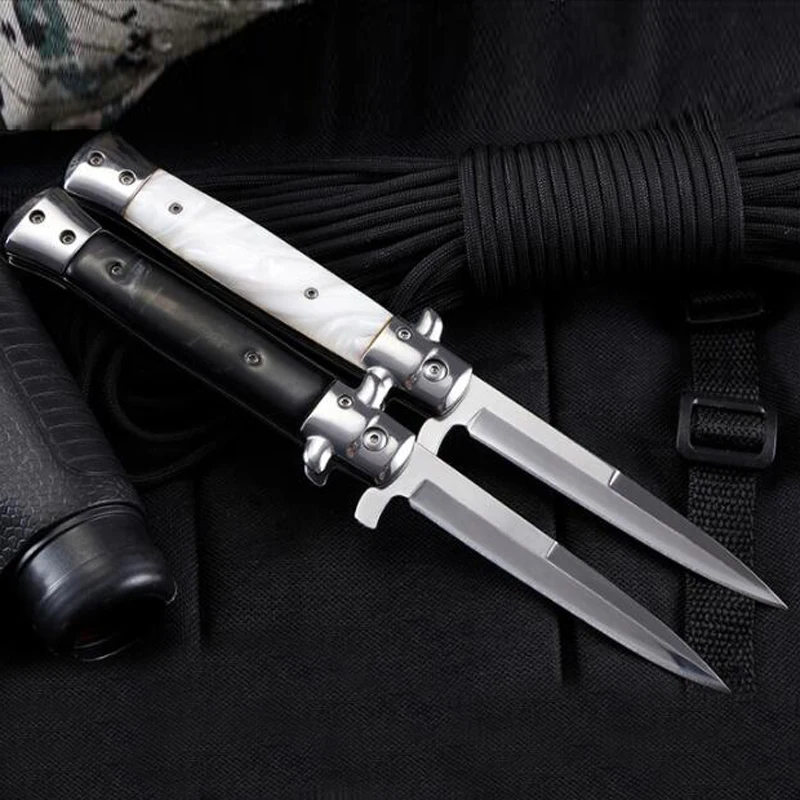 Дамасские 235 мм ножи тактический складной охотничий нож дамасский карманный для