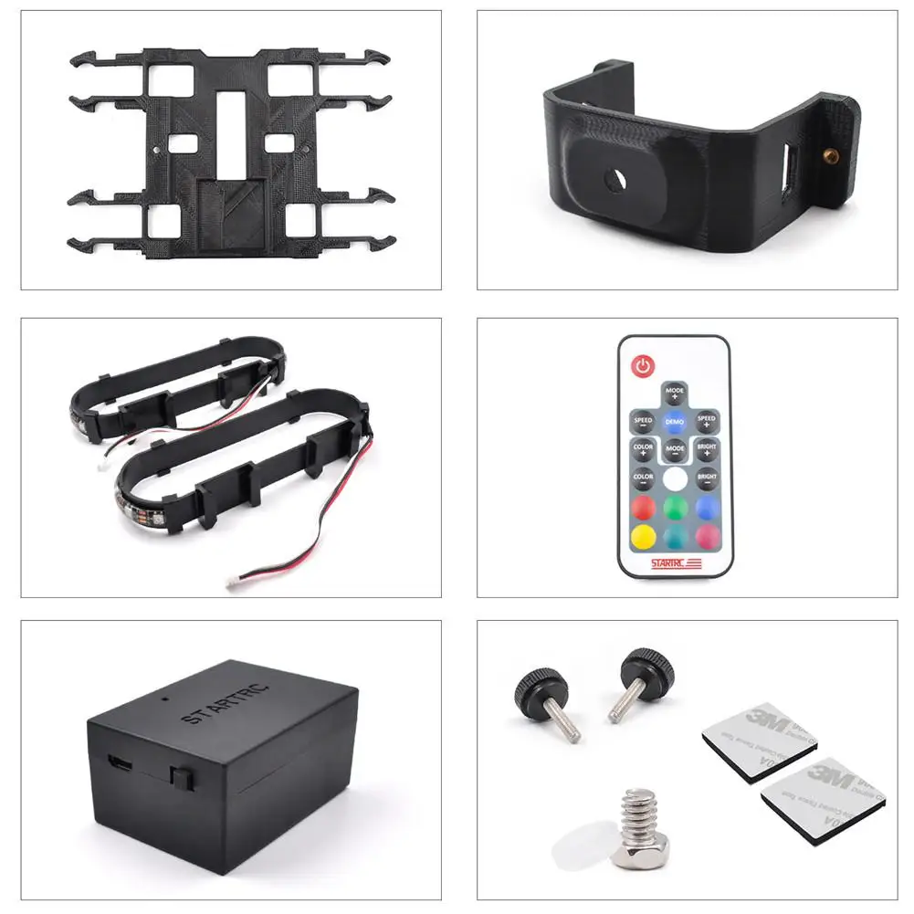 HobbyLane светодиодный посадочный механизм для FIMI X8 SE посадочное Кольцо Красочная