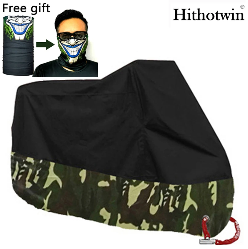 14 цветов, M, L, XL, 2XL, 3XL, 4XL Универсальный Открытый УФ протектор велосипедные аксесуары пыле для самоката Чехлы для мангала Водонепроницаемая Крышка мотоцикла дождевик пальто чехол на мотоцикл скутер Крышка дождя - Цвет: Camouflage