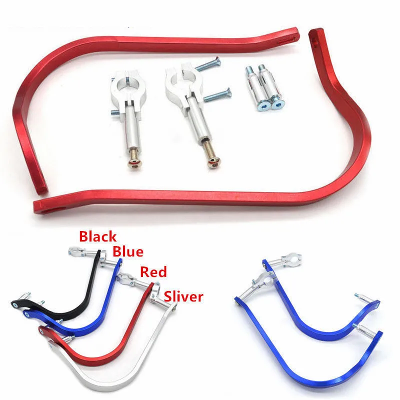 

7/8" 22mm Universal Motorcycle CNC Aluminum Brush Bar Hand Guard For Motorbike Cruiser Chopper Scooter Handlebar 4 Colors1