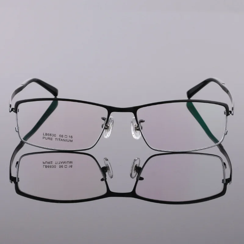Ультралегкие очки для отдыха деловых мужчин с рама из чистого титана | Аксессуары