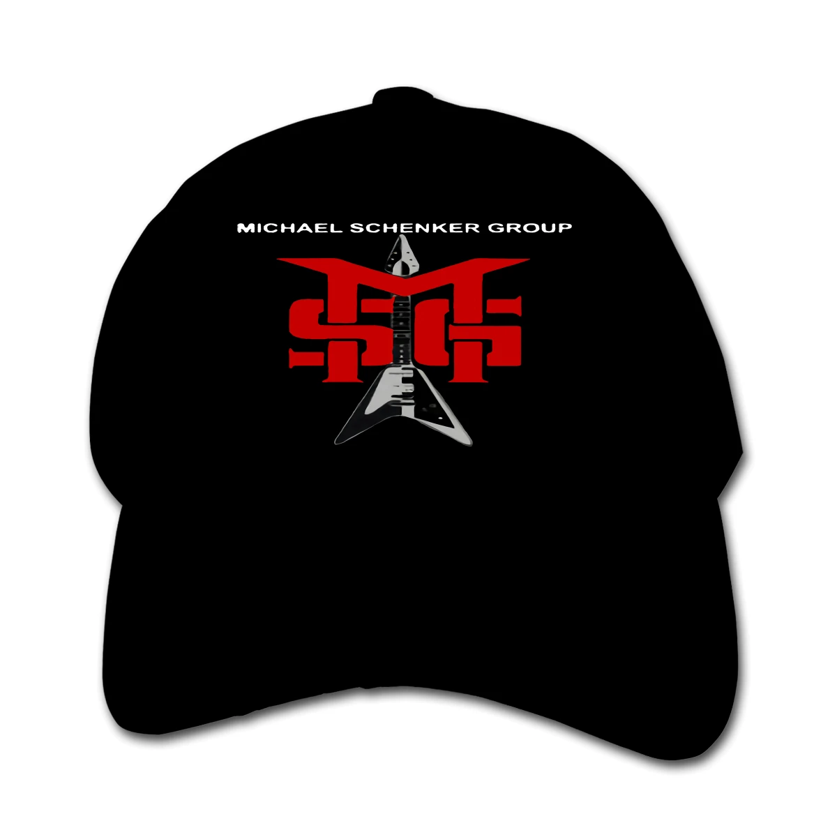 Черная детская бейсболка с логотипом гитары Майкла шенкера Msg шапка летние шапки