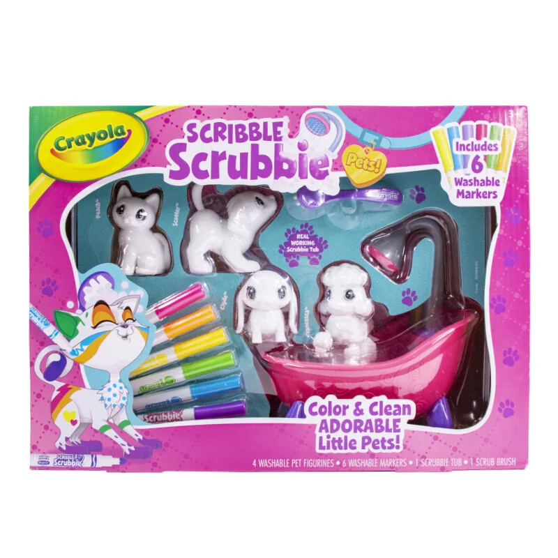 Crayola Bubble Pet Кукла Граффити для девочек сценария моделирование детский игровой дом игрушки оптом