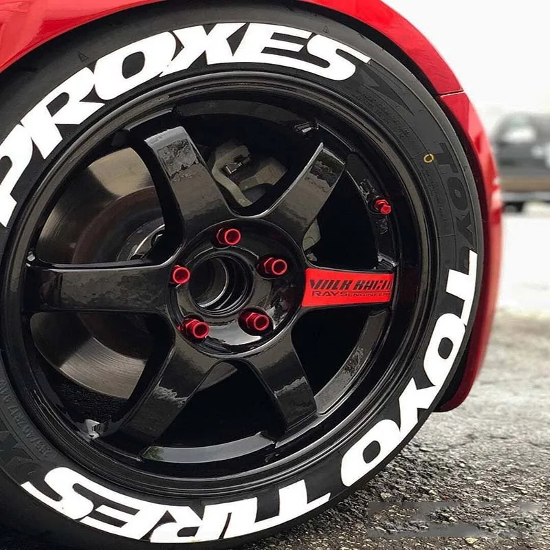 Наклейки для автомобильных шин своими руками буквы 3D стерео английские