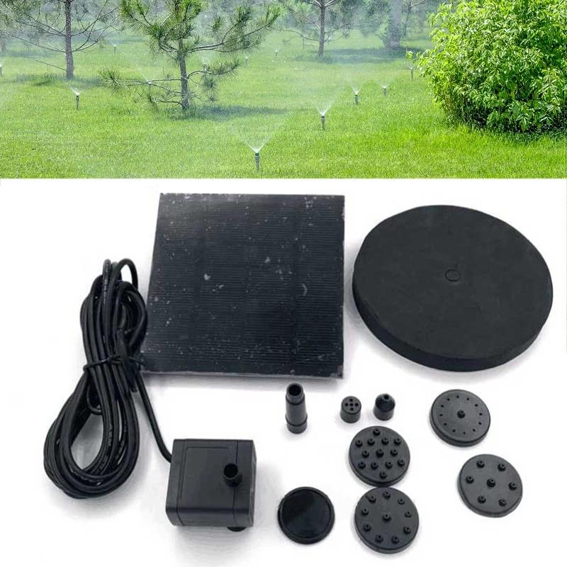 

Solar Fountain Garden Water Fountain Pool Pond Decoration Solar Panel Powered Fountain Water Pump Garden Decoration