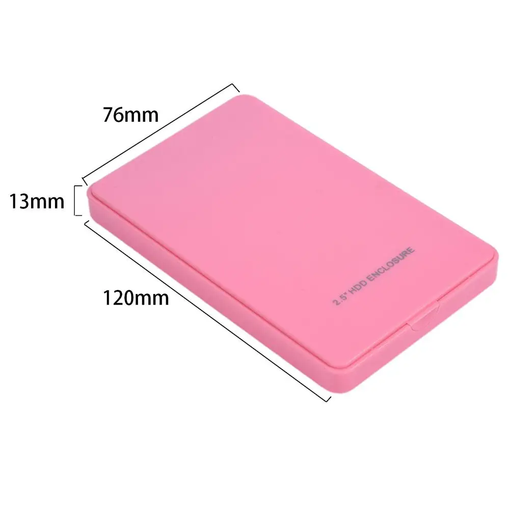 2," жесткий диск коробка для XP/Win7/Win8 LINU и MAX Sata к USB жесткий диск Корпус USB 2,0 внешние диски