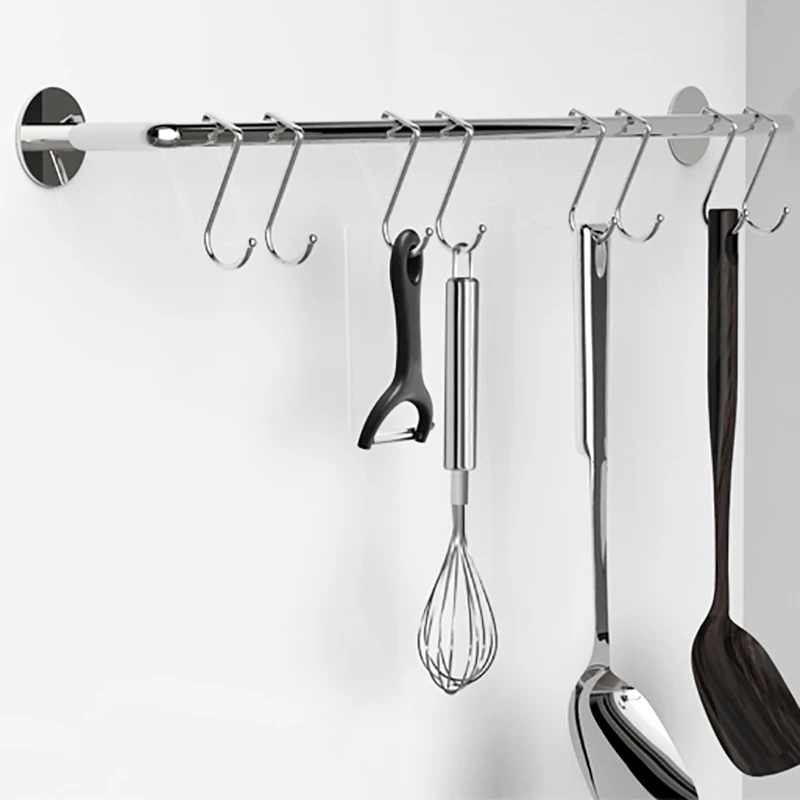 

Door Hook S Shaped Heavy Duty for Hanging - Single Hook Loads Up to 50Lbs for Kitchen, Bathroom, Bedroom and Office 4PCS