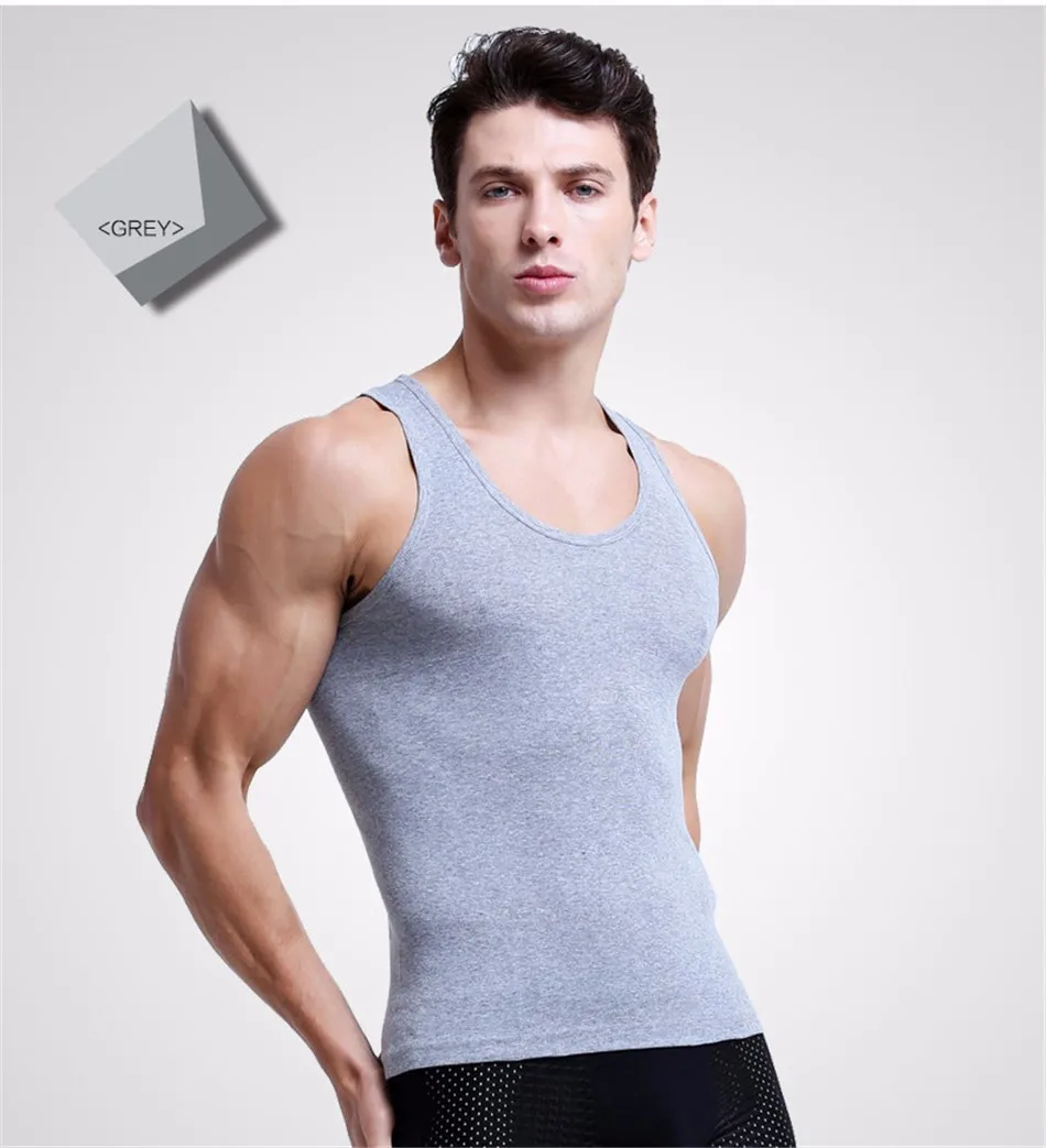 

..Hot Sales NEW Men Undershirt Vest Sleeveless Undershirt Male Sleeveless Casual