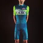 2020 команда VINI ZABU italia Лазерная вырезка рукава Велоспорт Джерси Набор быстросохнущая Летняя мужская MTB Ropa Ciclismo велосипед maillot