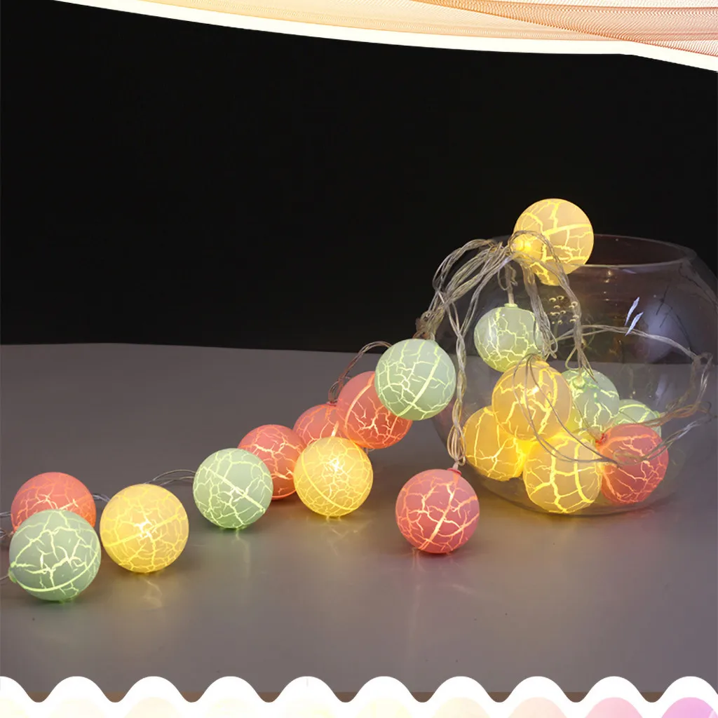 Светодиодный аккумулятор трещина шар сказка вечерние светильник Свадьба