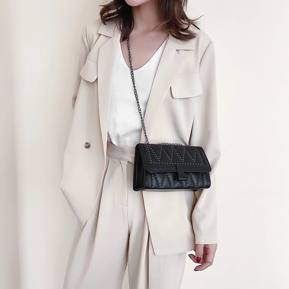 Женская сумка на одно плечо корейский стиль модная текстура мягкая поверхность