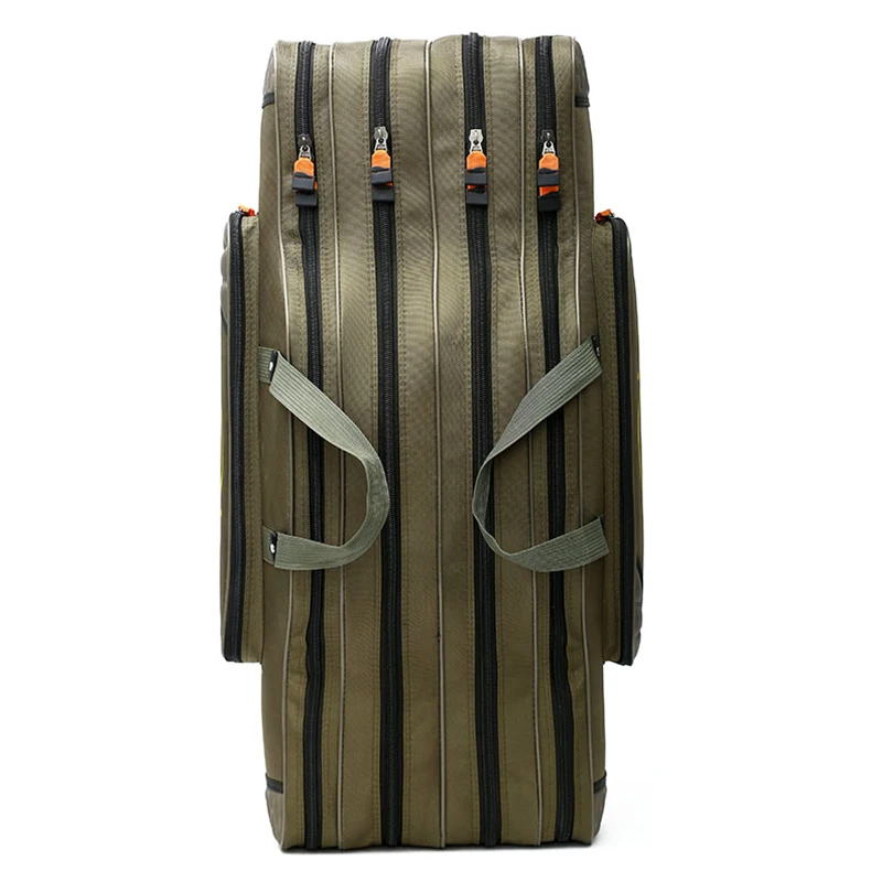 4 слоя рыболовная сумка большой емкости портативные рыбные полюсы Инструменты