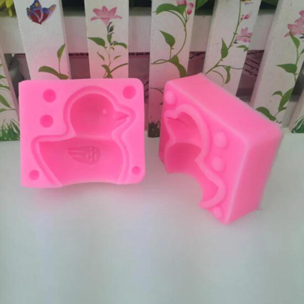 

3D Duck Silicone Mold Cute Animal Fondant Soap Clay Chocolate Cake Mold Sugar Craft Pastry Cake Decorating Tools