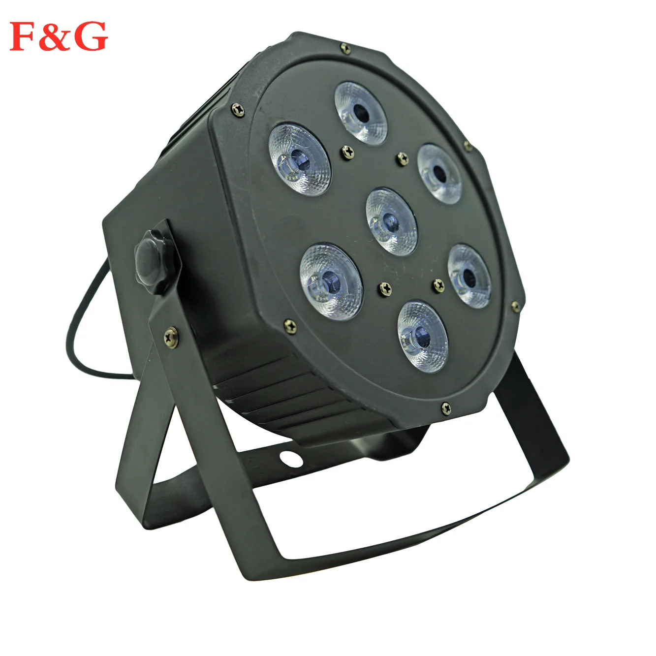 Лидер продаж Verkoop En Hight Kwaliteit Platte Led Par 7X1 2 Вт/7x18вт Rgbw Подиум мойка Licht DMX512 контроллер