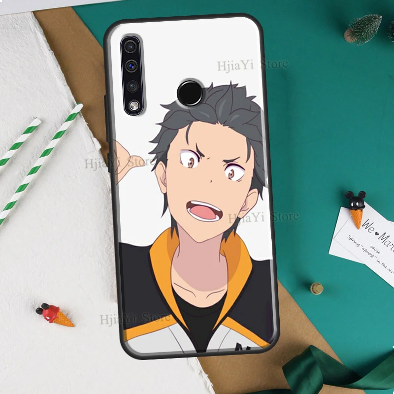 Чехол Natsuki для Subaru Re Zero Huawei Honor 10i 7C 7A 6C 4C Pro 8A 9A 6X 7X 8X 9X 7S 8S 9S 8 9 20 10X 10 Lite | Мобильные
