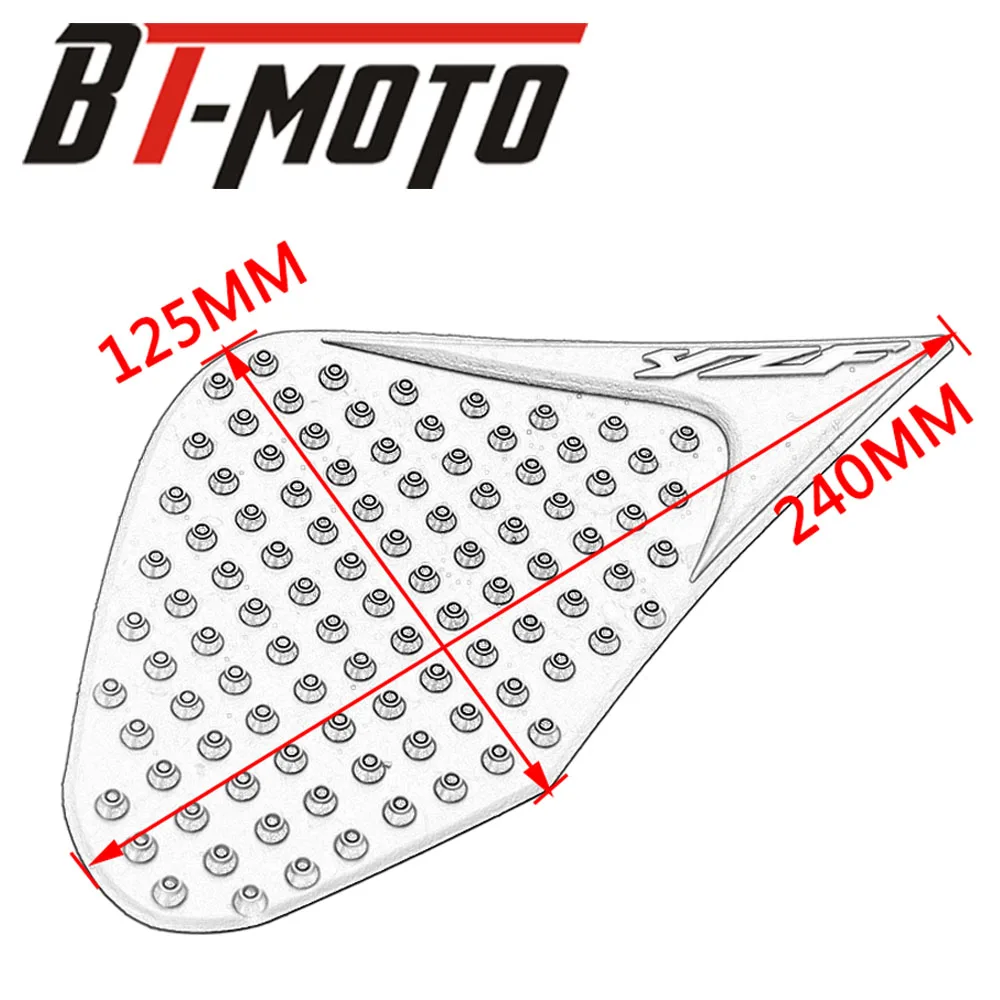 Противоскользящий протектор для бака мотоцикла Yamaha R3 2015 2016 2017|Наклейки и стикеры|