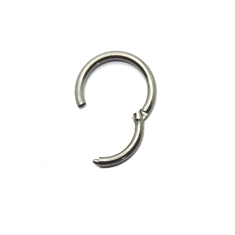 Segment Rings G23 титановые базовые кольца для пирсинга тела серьги шпильки для бровей соска носовая перегородка для губ общий пирсинг Бар штанга кольца - Окраска металла: Segment Rings