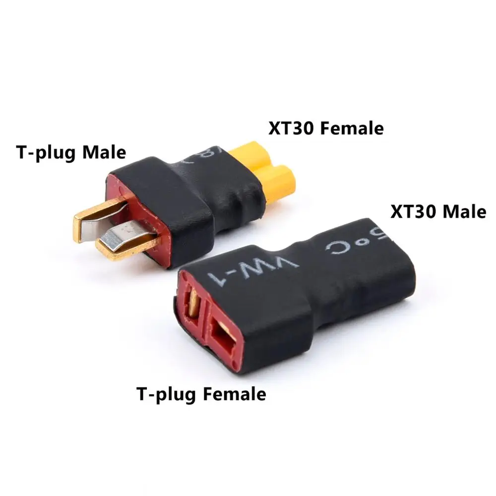 T Plug Deans Style розетка/штекер к XT30 штекер/гнездо беспроводной адаптер для