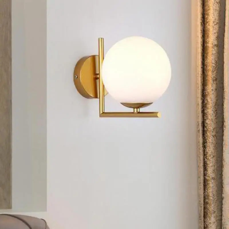 Постмодерн Простой настенный светильник для гостиной креативный прикроватный