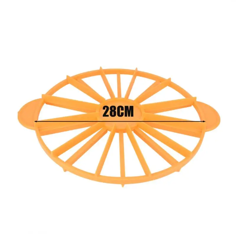 10/12 шт. круглый разделитель торта слайсер для пластиковый маркер пирога равная