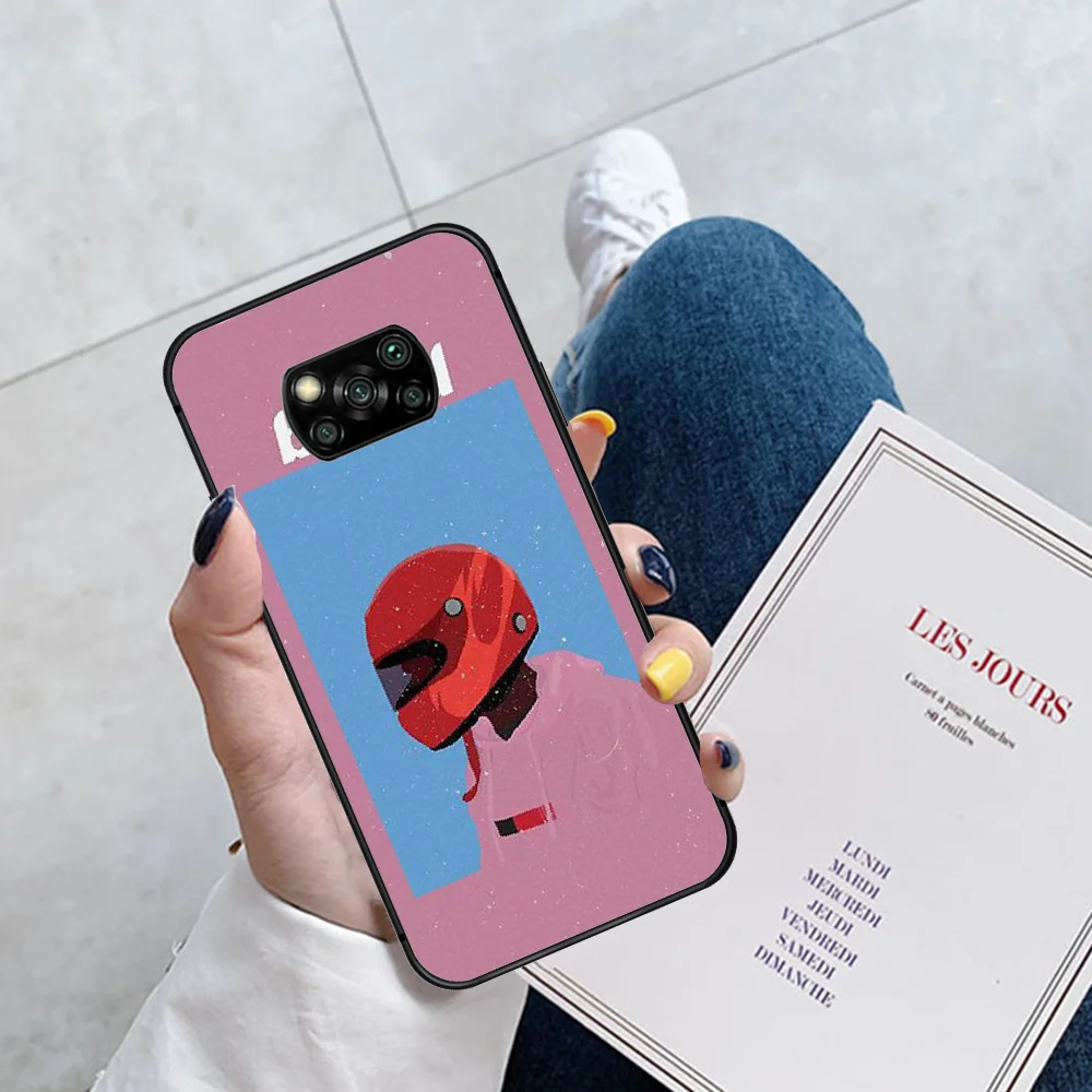 

Franks Blond Oceans Phone Case Cover Hull For Xiaomi Mi A2 A3 8 9 SE 9T 10 10T Lite Pro Ultra Poco X3 black Hoesjes Silicone