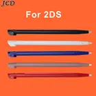Пластиковый Стилус JCD для игровой консоли Nintendo 2DS, стилус для сенсорного экрана для Nintendo 2DS, черный, синий, красный