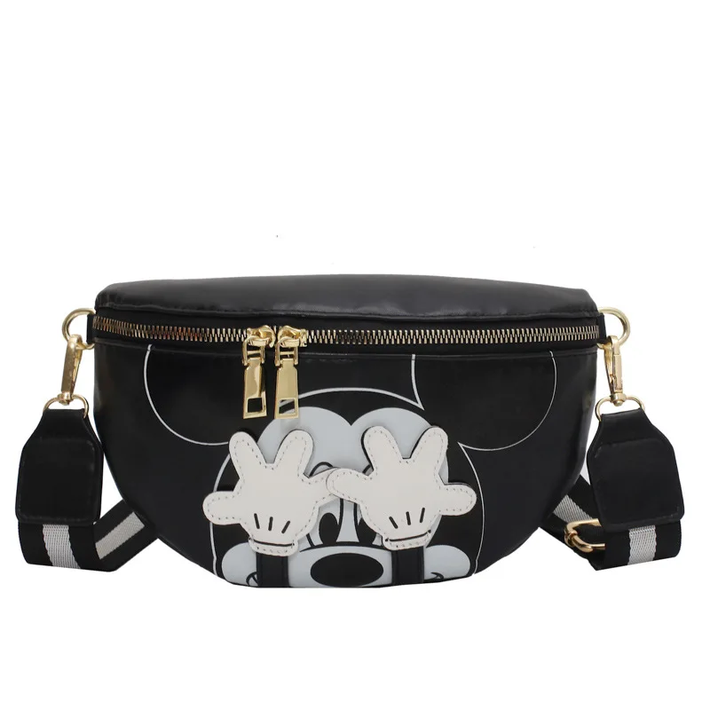 

Disney 2021 Mickey Chest Pack Cartoon Printing Shoulder Messenger Bag Fashion Cute Pocket