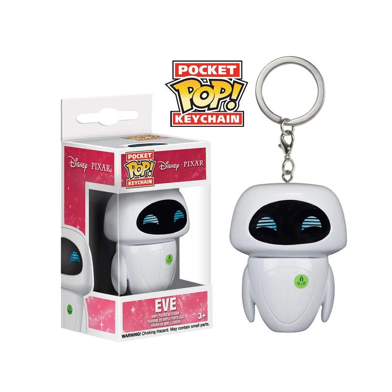 

Disney Keychain Wall-e Eve Action Figure Collection Toys Funko